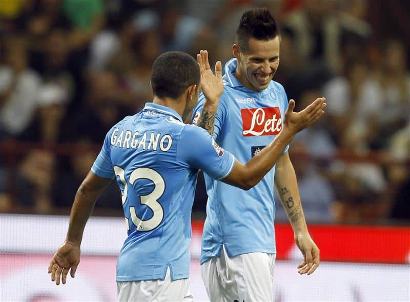 Marek Hamsik and Walter Gargano