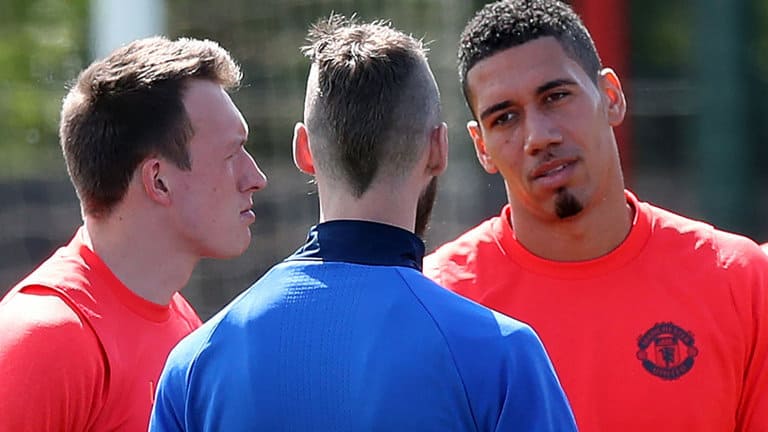 Phil Jones Chris Smalling