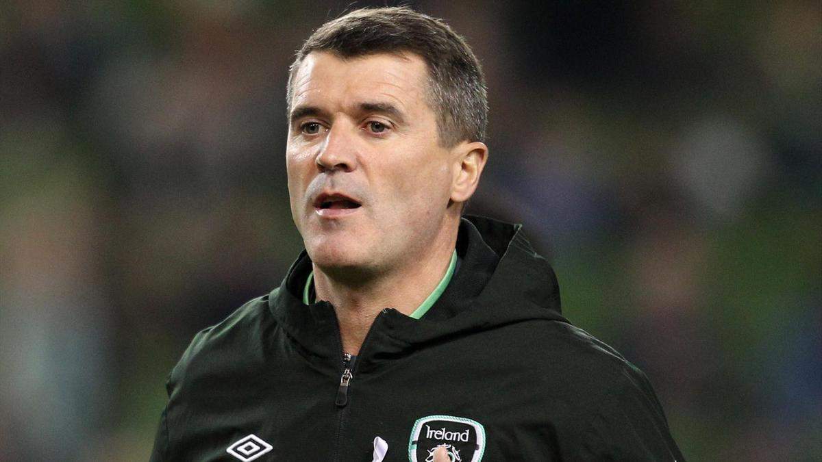 Roy Keane during Ireland game