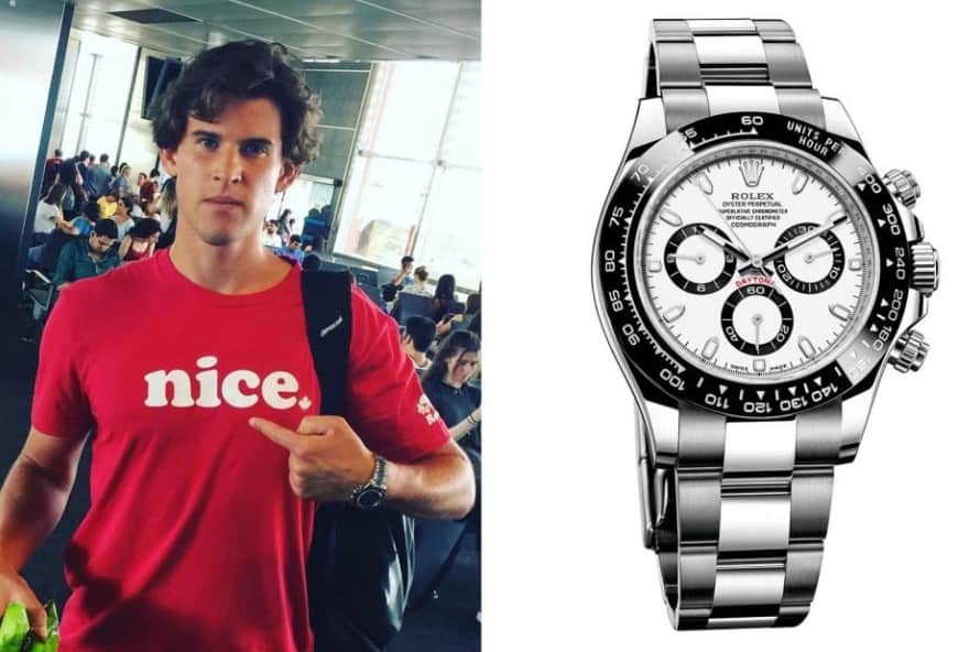 TOP 10 Luxury watches of tennis stars