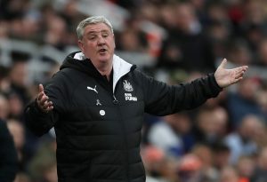 Newcastle United manager Steve Bruce Action Images via Reuters/Lee Smith EDITORIAL USE ONLY. No use with unauthorized audio, video, data, fixture lists, club/league logos or "live" services.