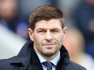 Steven Gerrard during Rangers match