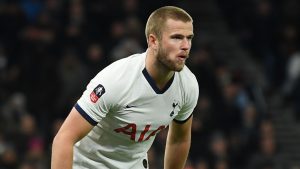 Eric Dier playing for Tottenham