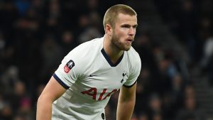 Eric Dier playing for Tottenham