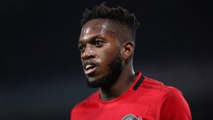 Fred playing for Manchester United