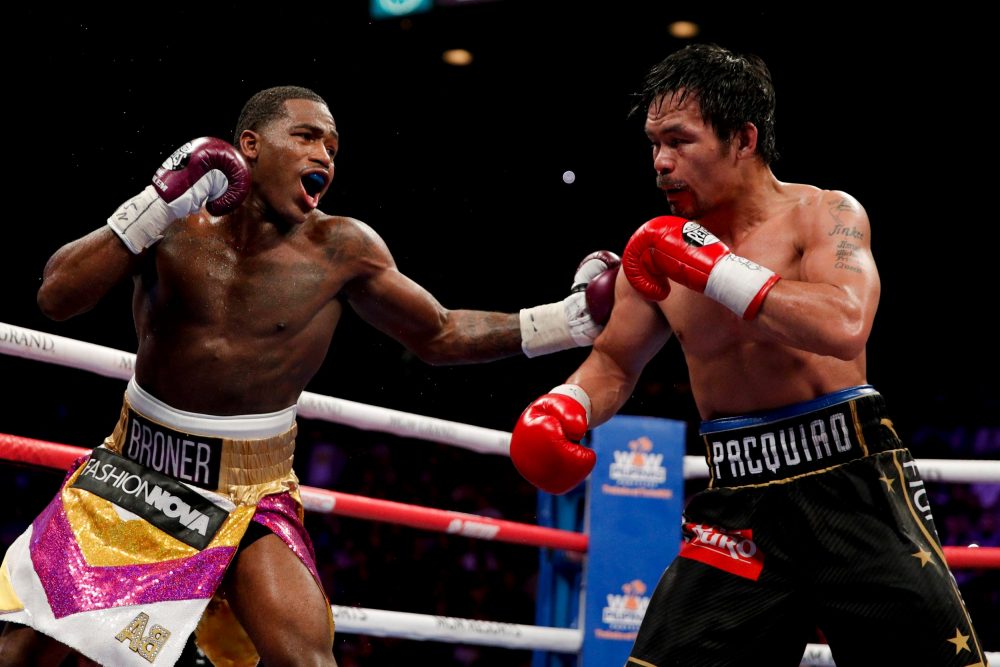 Adrien Broner vs Manny Pacquiao (Image - The Independent via Getty Images)
