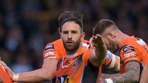 Luke Gale playing for Castleford
