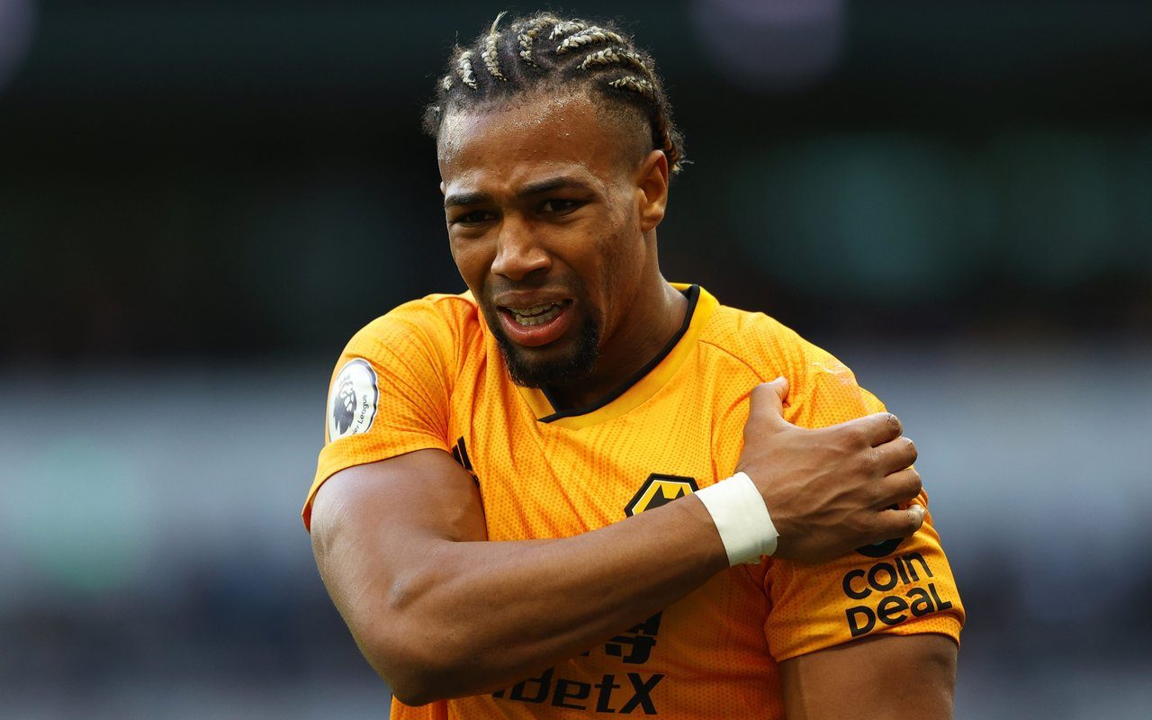 Adama Traore during Wolves game