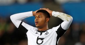 Liverpool player Rhian Brewster on loan at Swansea City