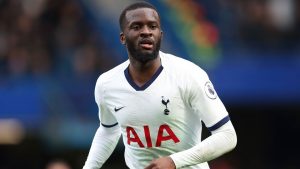 Tanguy Ndombele in action for Spurs