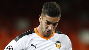 Ferran Torres in action for Valencia
