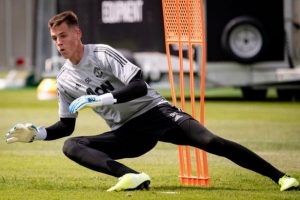 Radek Vitek during United training