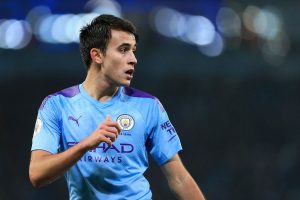 Eric Garcia in action for Manchester City