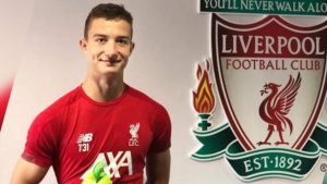 Fabian Mrozek signs a deal with Liverpool