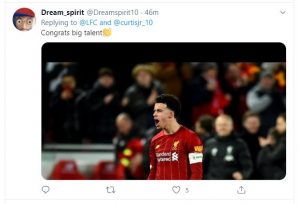 Liverpool fans react to Curtis Jones Pl 2 Player of the Season
