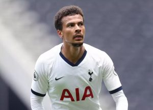 Dele Alli in action for Tottenham