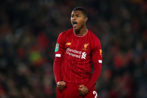 Liverpool star Rhian Brewster