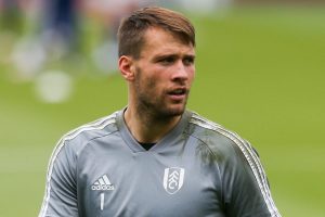 Marcus Bettinelli during Fulham training