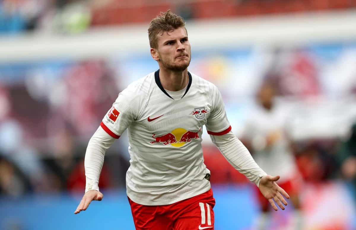 Timo Werner scores goal for RB Leipzig