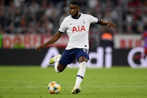 Japhet Tanganga in action for Spurs