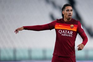 Chris Smalling in action for Roma