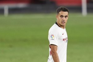 Sergio Reguilon in action for Sevilla