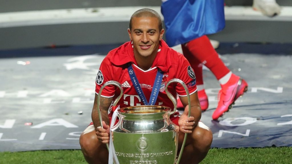 "Is this a sign?". Liverpool fans react to a footage of Thiago Alcantara after Champions League win