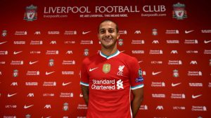 Thiago signs for Liverpool