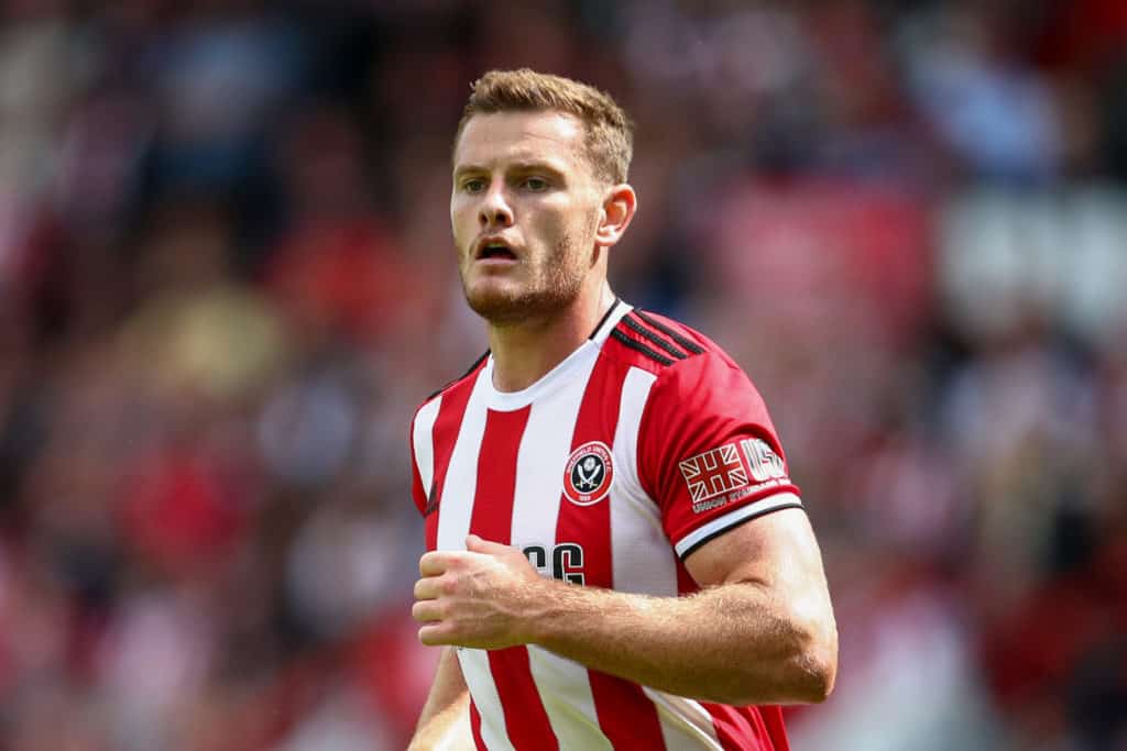  Jack O'Connell of Sheffield United during the Premier League match