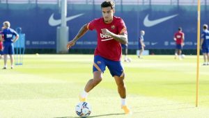 Philippe Coutinho during Barcelona training