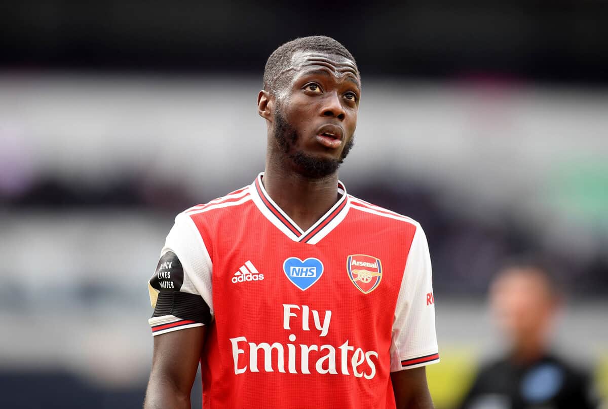 Nicolas Pepe of Arsenal