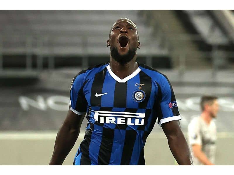 Inter Milan star Romelu Lukau