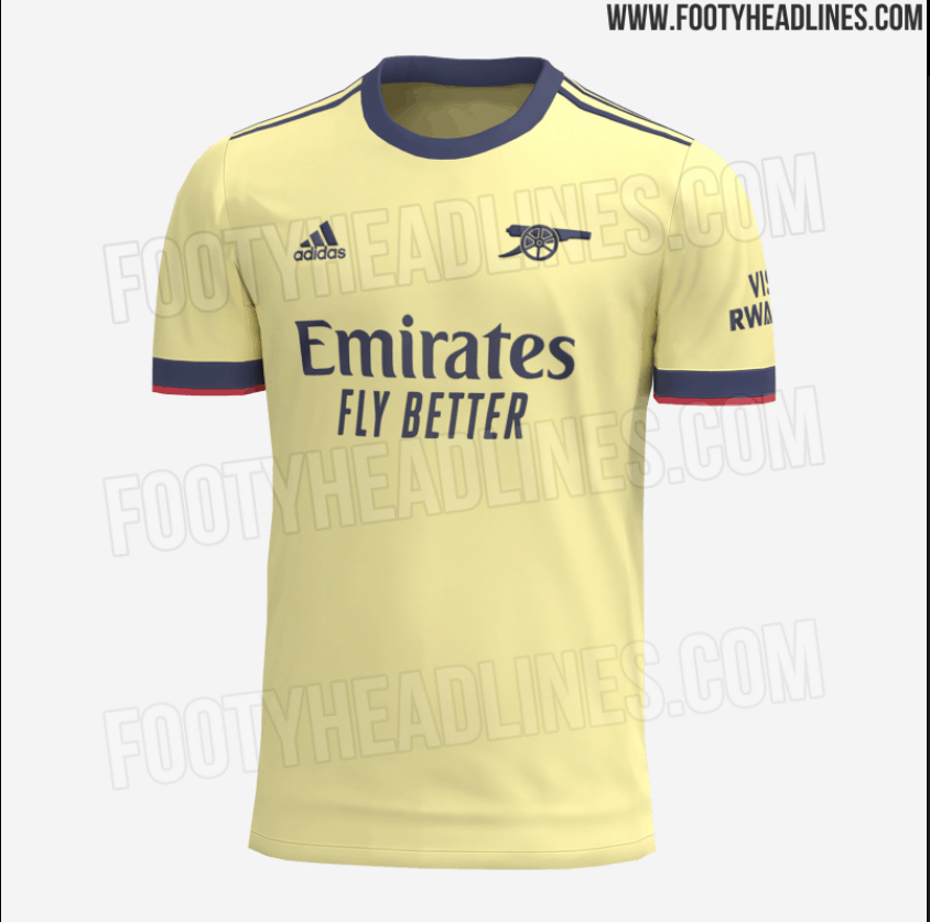 Arsenal away kit 21/22 season