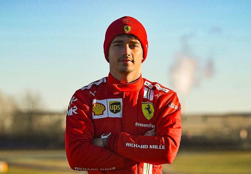 Ferrari driver Charles Leclerc