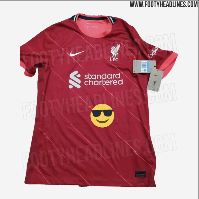 Liverpool home kit 2021/22