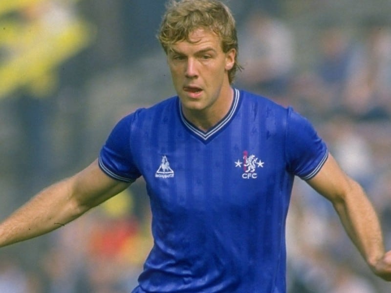 Kerry Dixon of Chelsea FC