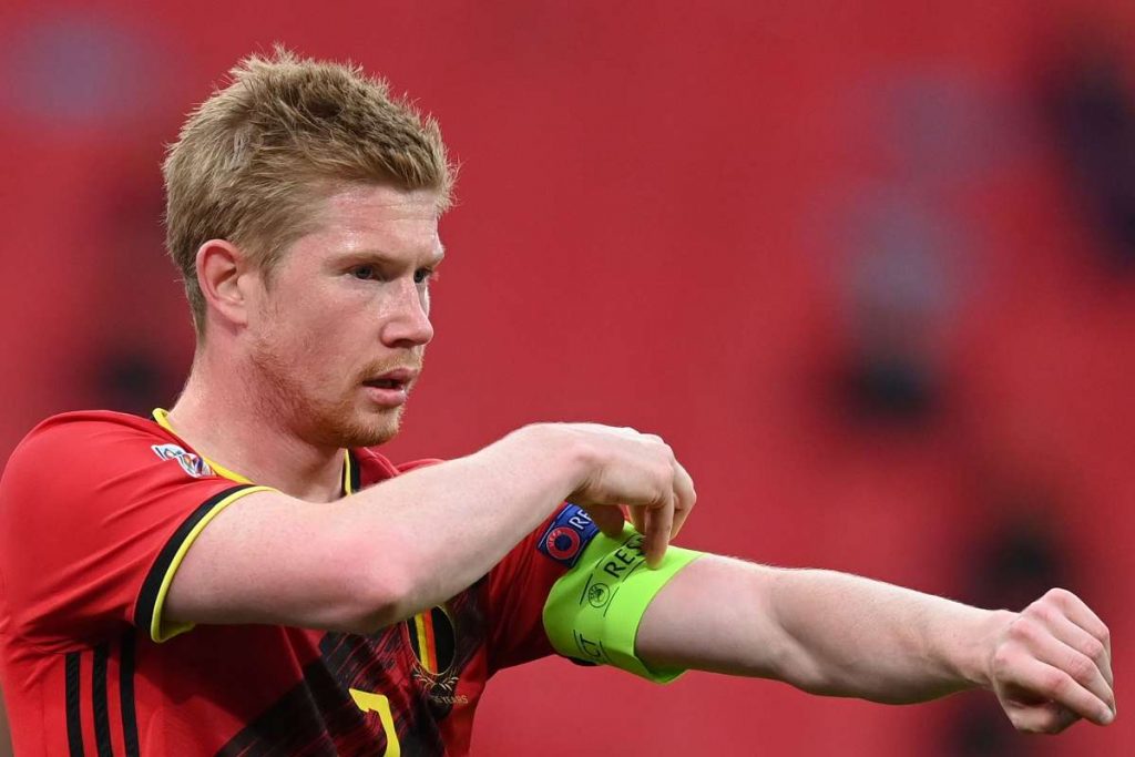 Kevin De Bruyne sends two-word message ahead Belgium's Euro 2020 clash