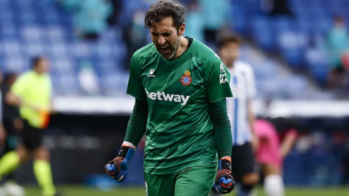 Диего Лопес в составе «Эспаньола» (Фото - GORKA LEIZA/DIARIO AS)