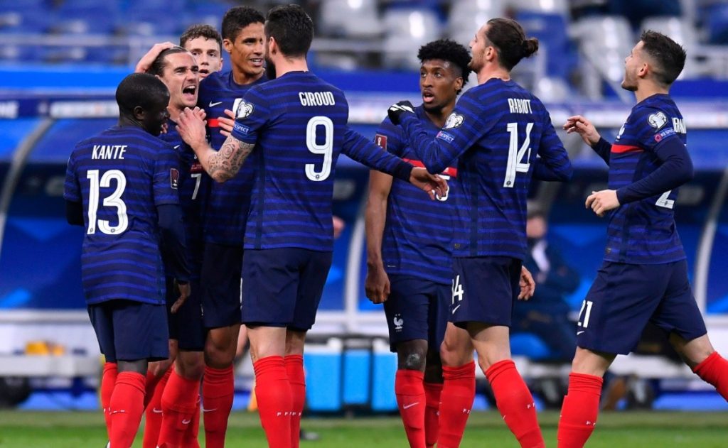 France Top 10 favorites to win 2022 FIFA World Cup