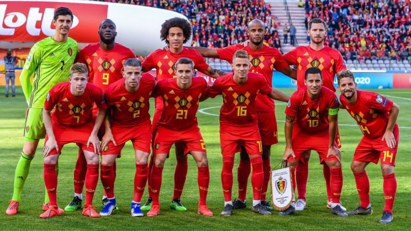 Сборная Бельгии во время отбора на Евро - 2020 (фото - VI Images via Getty Images)