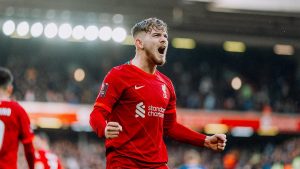 Harvey Elliott scores for Liverpool on return