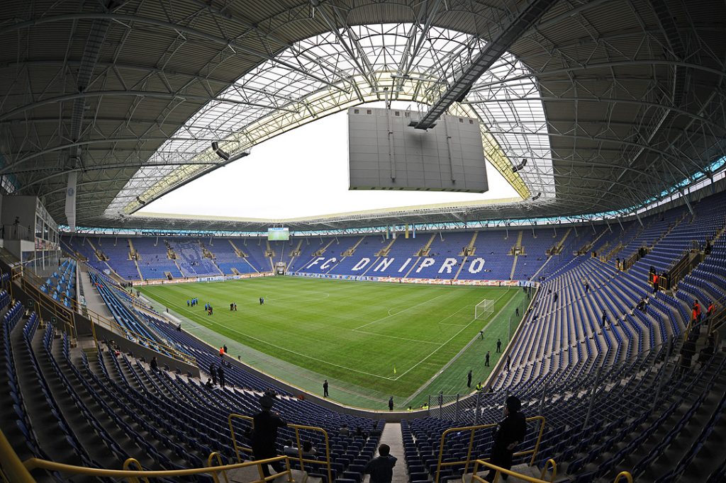 Dnipro Arena- TOP 10 stadiums in Ukraine