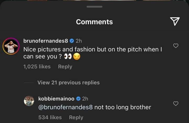 Kobbie Mainoo and Bruno Fernandes ankle injury update